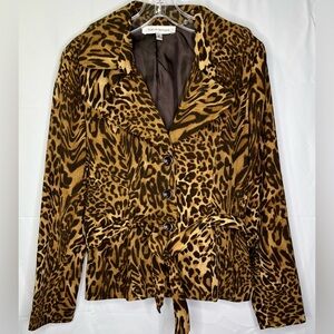 Cheetah Blazer